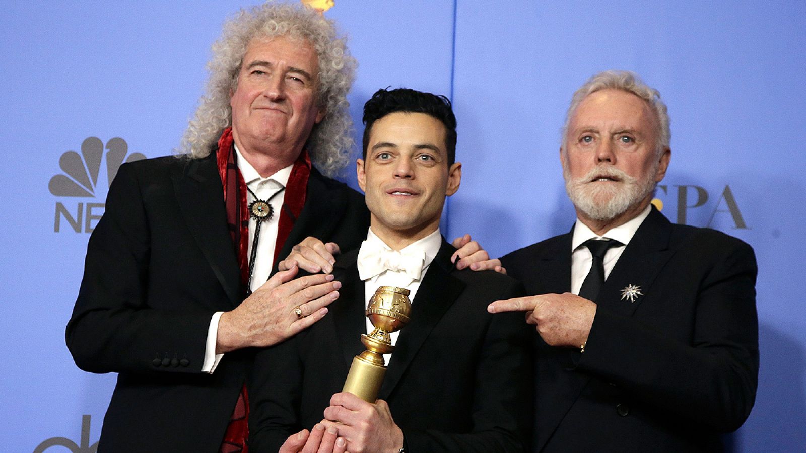 'Bohemian Rhapsody', 'Green Book' y 'Roma' se reparten la gloria en los Globos de Oro 2019