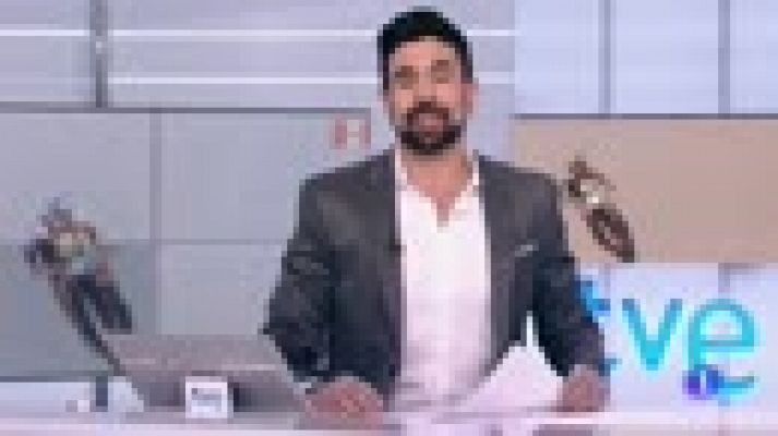 Telediario 1 - Barreda y Sainz comienzan con buen pie el Dakar