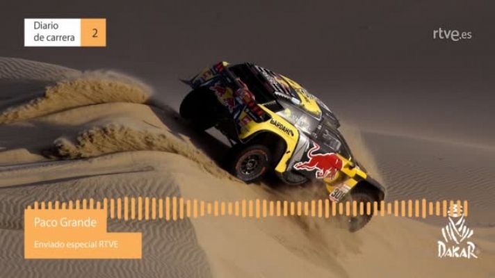 Dakar 2019. Diario de Carrera. Etapa 2