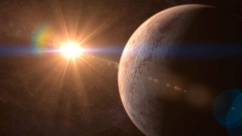Un equipo de científicos españoles ha descubierto un exoplaneta de tipo supertierra, de 2,1 veces el radio terrestre, que orbita en la zona de habitabilidad de una estrella enana roja y que podría tener agua líquida en su superficie, condición indisp