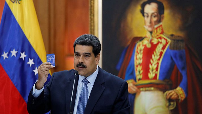 - Maduro acusa en la vípera de su toma de posesión a EE.UU. y a la oposición de planificar un Golpe de Estado