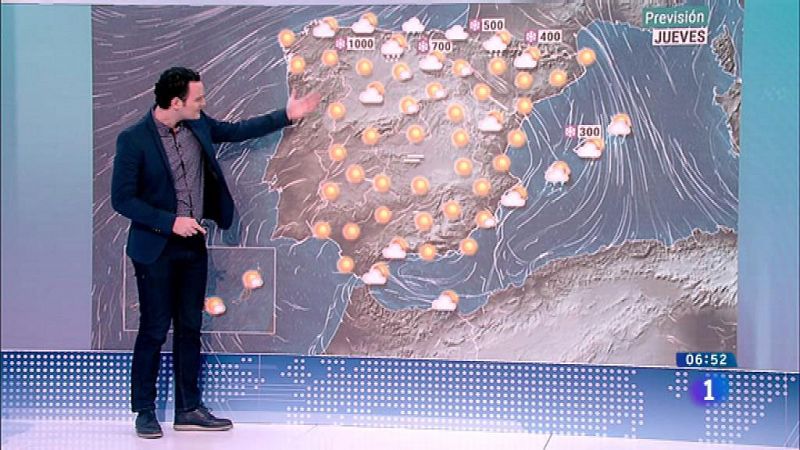 Hoy, temperaturas bajas en el interior con heladas y viento fuerte en noreste