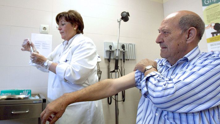 Telediario 1 - La actividad gripal sigue aumentando y podría llegar a epidemia