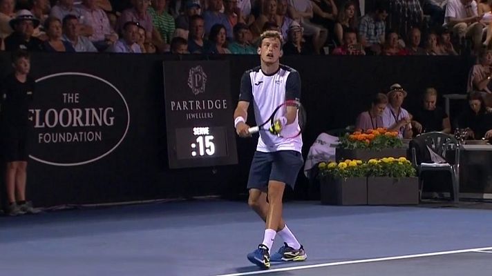 ATP Auckland 1/4 Final: P. Carreño - J. Struff