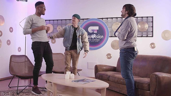 Eurovisión - Eurovisión 2019 - Famous y Leroy Sánchez ya ensayan "No pued
