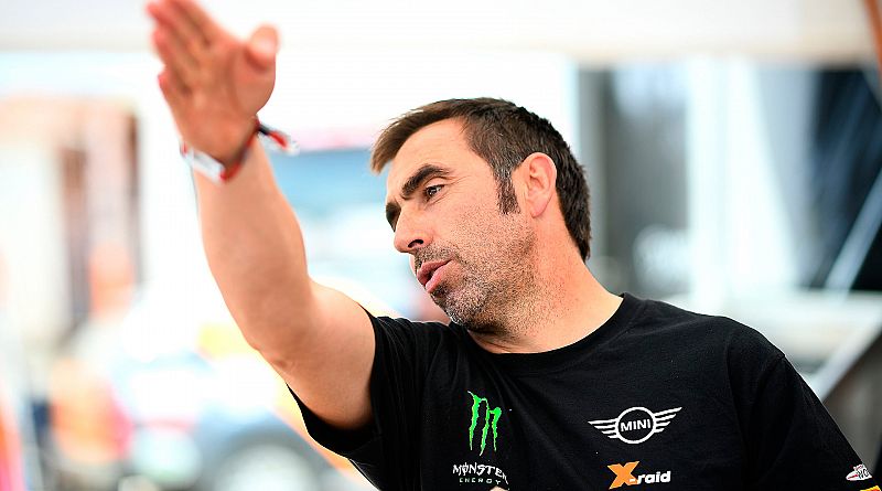 El piloto español Nani Roma, cuarto en la cuarta etapa del Dakar 2019, se ha mostrado muy "contento" por una etapa que le ha aúpado a la tercera plaza de la general.