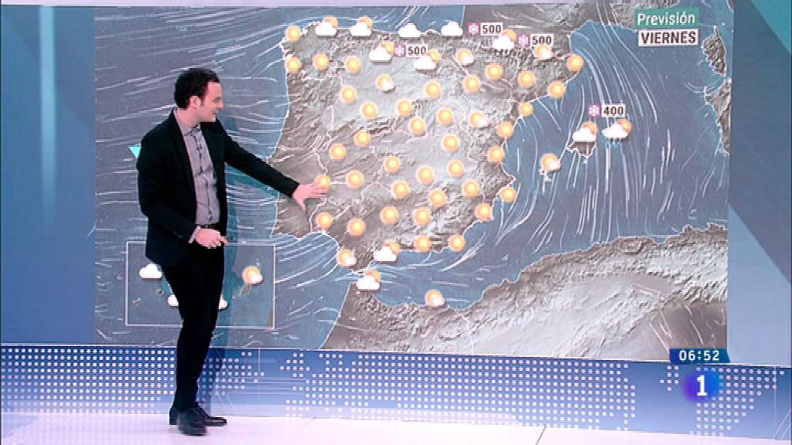 Hoy, temperaturas bajas con heladas intensas en Península y Baleares