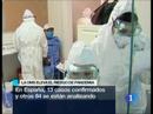 Telediario 1 - Telediario en 4' - 30/04/09