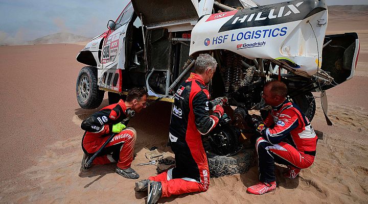 Telediario 1 - Las trampas del Dakar