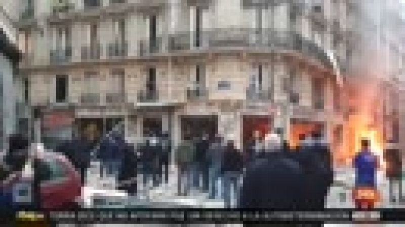 Un balance provisional de las autoridades apuntan al menos 20 heridos, dos de ellos en estado grave, tras una explosión en una panadería de París.
