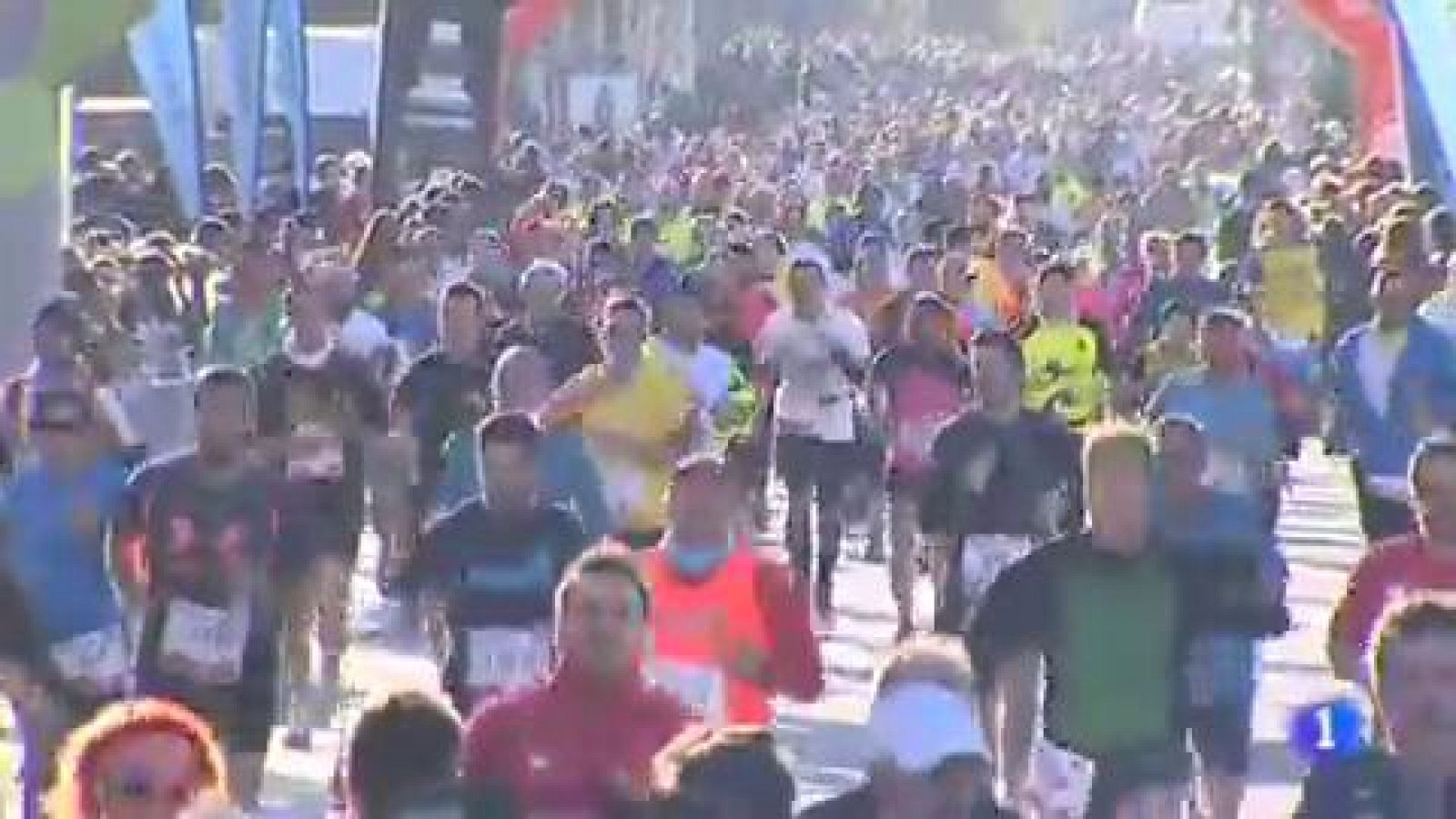 Telediario 1: Martín Fiz logra el récord del mundo de 10K de mayores de 55 años | RTVE Play