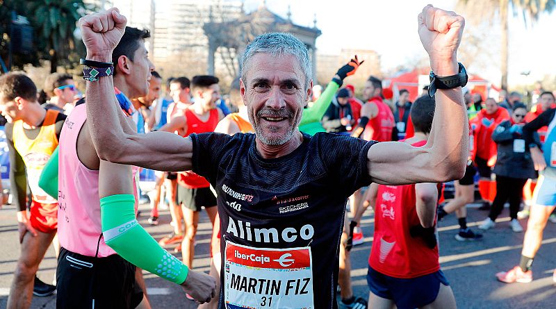 Martín Fiz logra el récord del mundo de 10K de mayores de 55 años