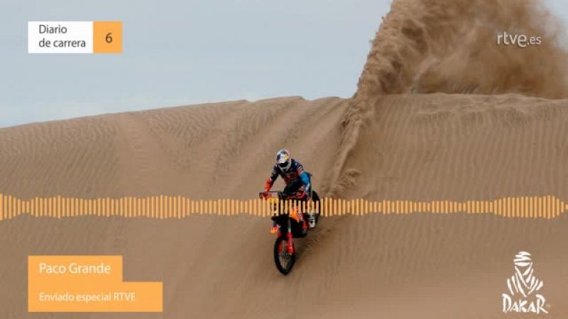 Sigue el Dakar 2019 desde dentro con el enviado especial de RTVE, Paco Grande.