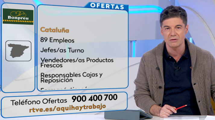 Aquí hay trabajo - 14/01/19