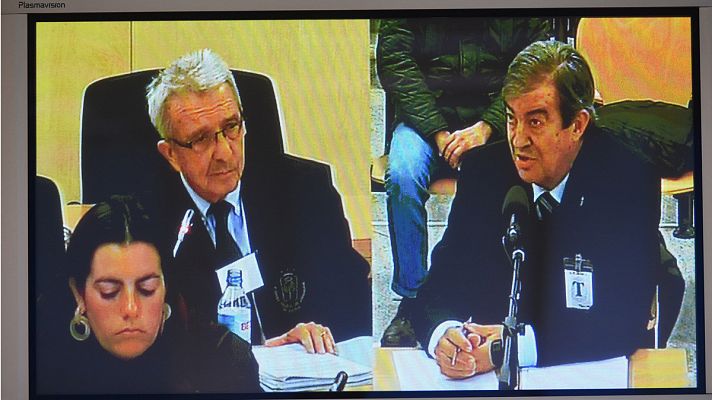 Telediario 1 - Cascos niega haber favorecido a empresas de Correa en AENA