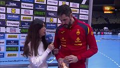 Raúl Entrerríos: "Esto es un Mundial y aquí nadie regala nada"