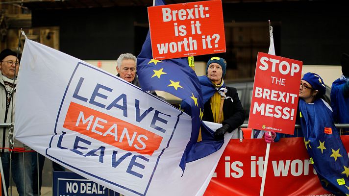 Reino Unido afronta una votación decisiva sobre el 'Brexit' con consecuencias inciertas