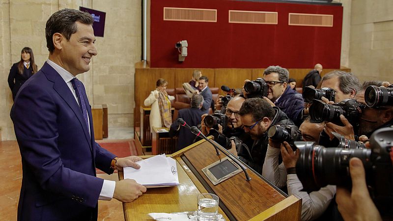 Juanma Moreno: "Habrá diálogo sin prejuicios, sin cordones sanitarios"