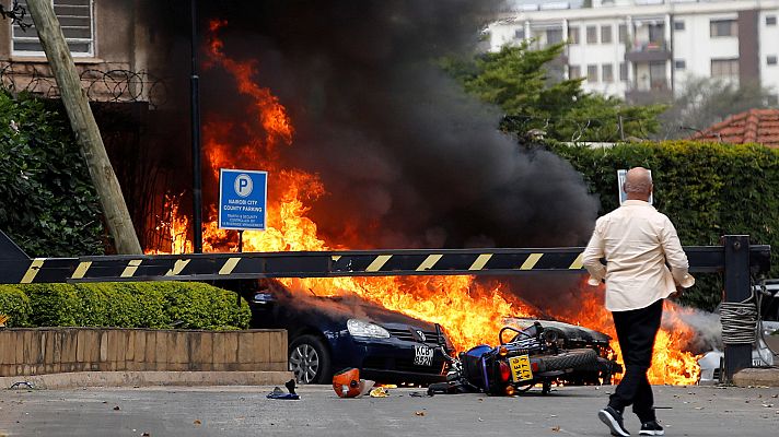 Al Shabaab siembra el caos en un hotel en Kenia