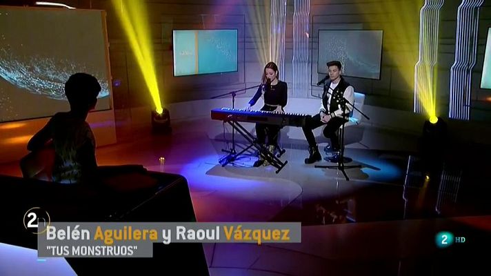 Belén Aguilera y Raoul Vázquez cantan `Tus monstruos¿