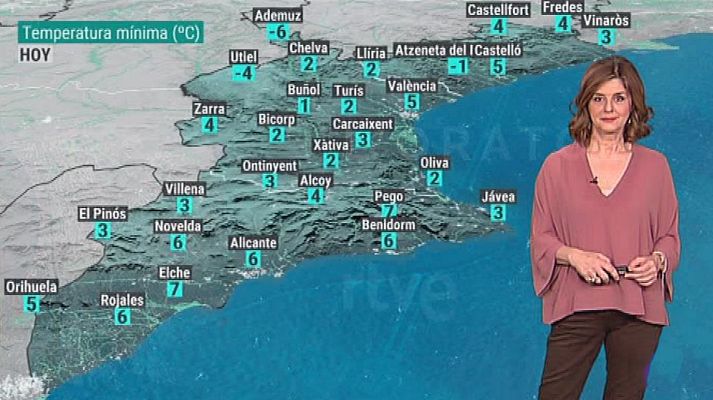 L'informatiu - Comunitat Valenciana - El tiempo en la Comunidad Valenciana - 16/01/19