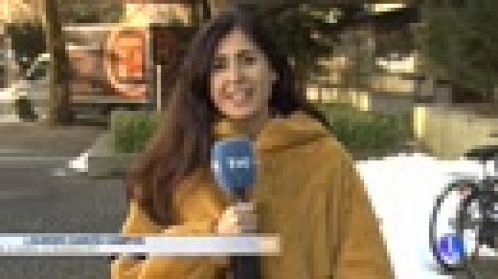 Telediario 1 - España se enfrenta al continuo 7 contra 6 de la Macedonia de Raúl González