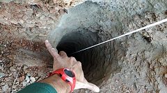 Primeras imágenes del interior del pozo en el que cayó Julen