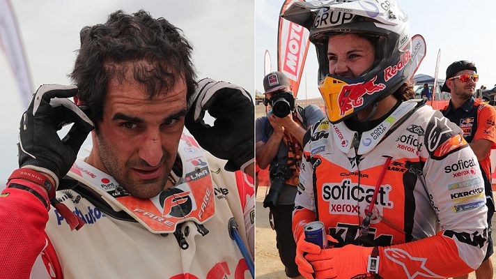 Oriol Mena y Laia Sanz, los mejores españoles en motos