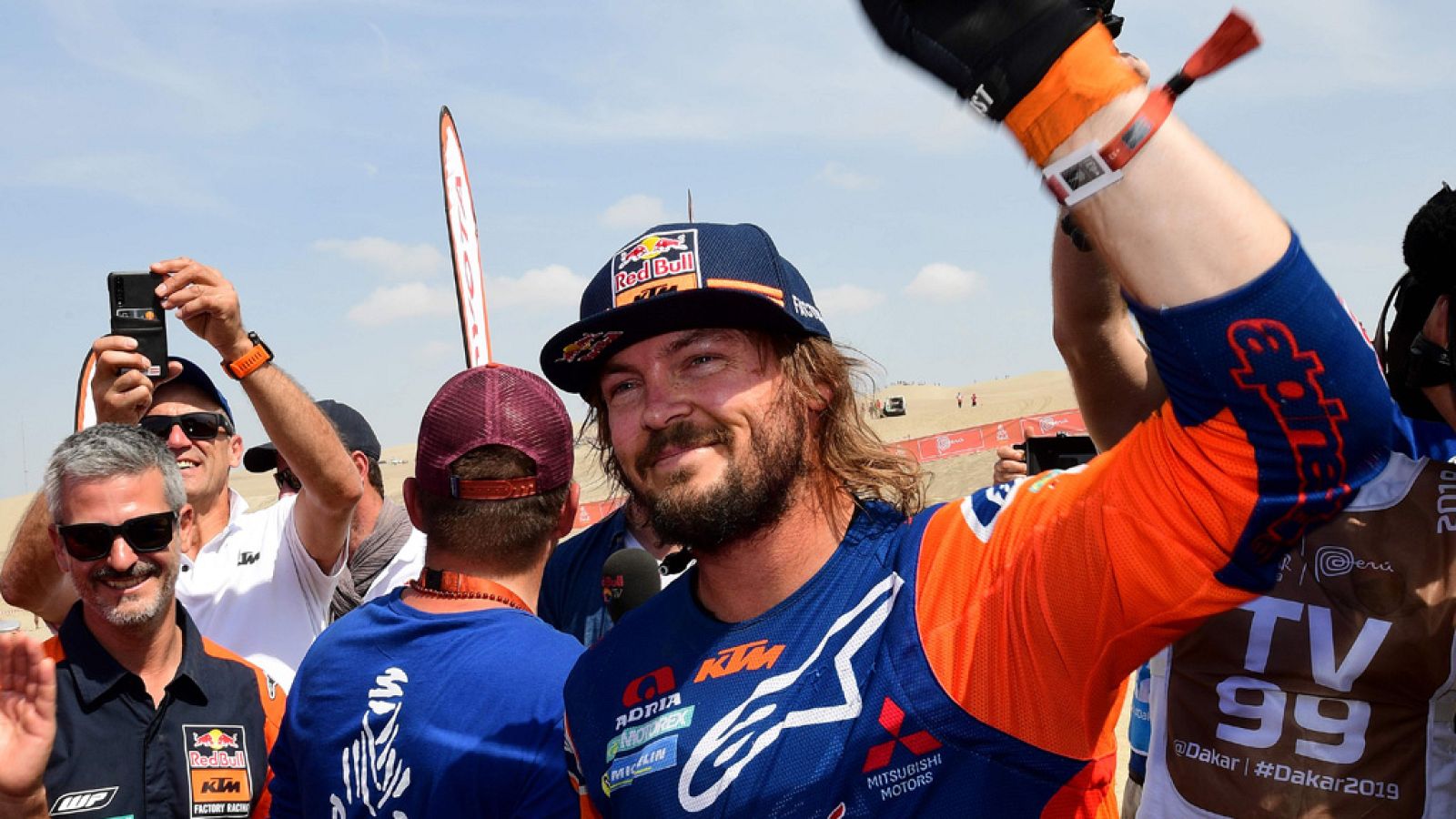 Toby Price: "La alegría es más fuerte que el dolor" - Dakar | Ver