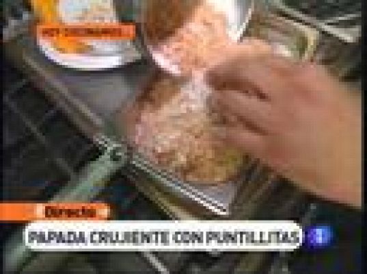RTVE Cocina - Papada crujiente con puntillitas