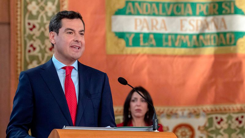 Juanma Moreno jura como presidente de la Junta de Andalucía 