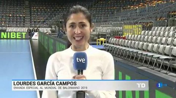Telediario 1 - Susto de Rodrigo Corrales en el entrenamiento de España en Colonia
