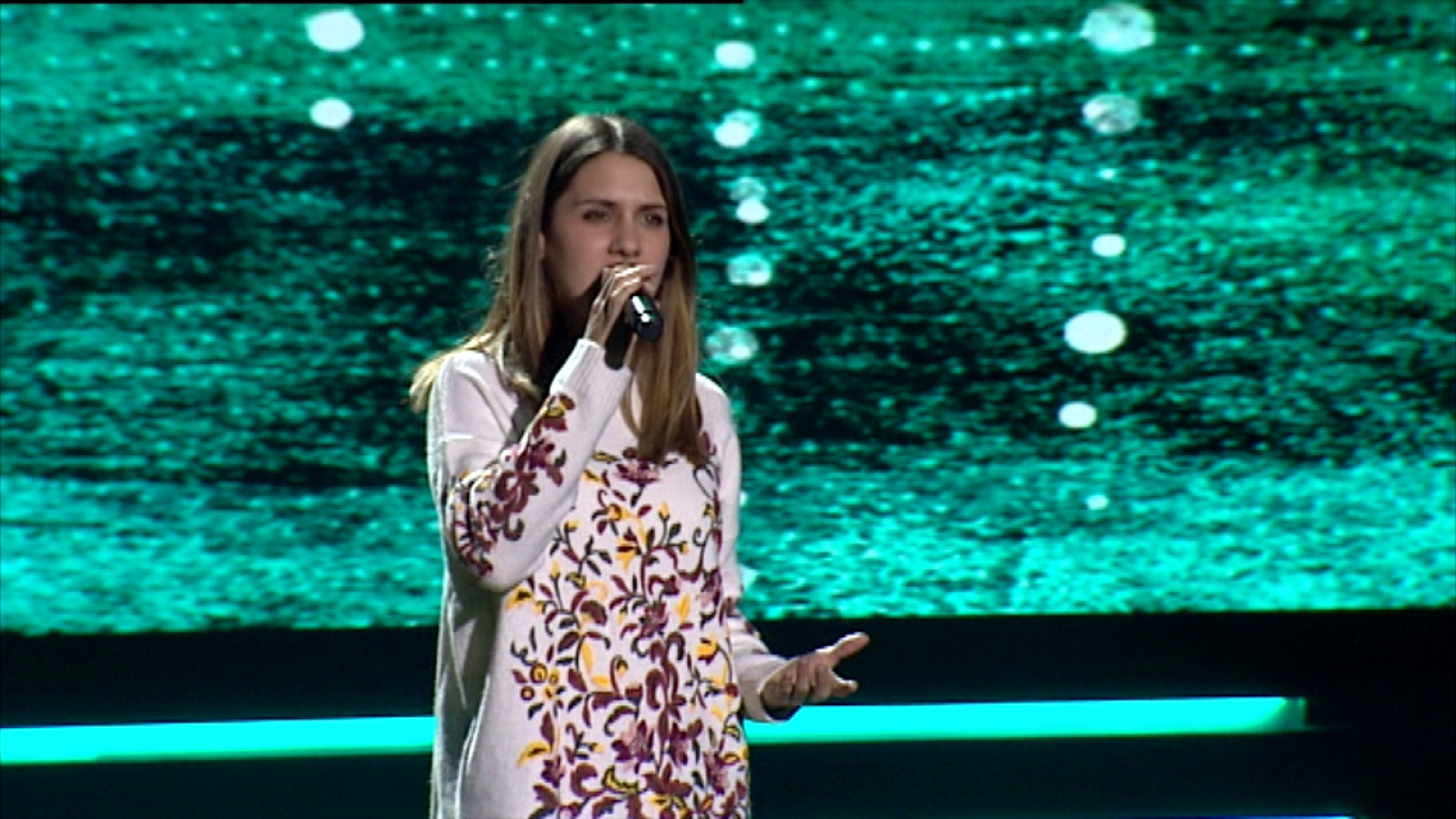 Eurovisión 2019 - Eurotemazo: Ensayo general de Sabela cantando "Hoy soñaré"