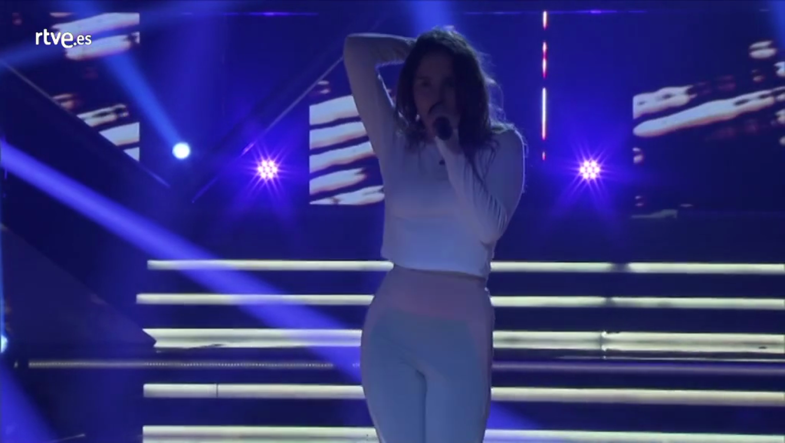 Eurovisión 2019 - Eurotemazo: Ensayo general de Marilia cantando "Todo bien"