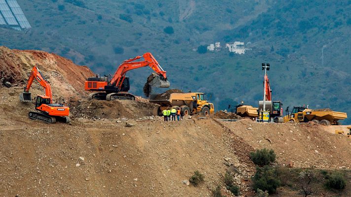 Telediario 1 - Se cumple una semana desde que el pequeño Julen cayó a un pozo en Totalán (Málaga)