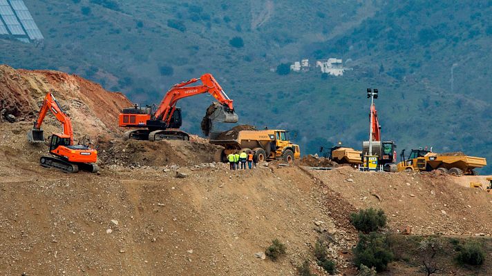 Telediario 1 - Se cumple una semana desde que el pequeño Julen cayó a un pozo en Totalán (Málaga)