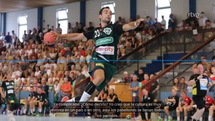 Cristian Ugalde: "El clima es un factor diferencial entre el balonmano alemán y el balonmano español"