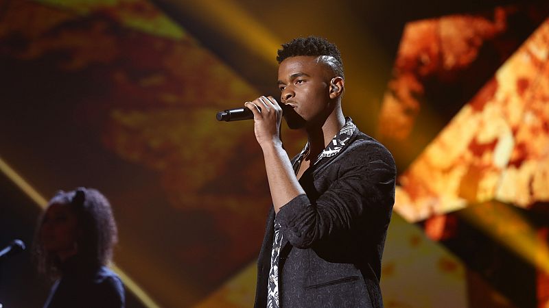 Eurovisión 2019 - Famous canta "No puedo más" en la Gala OT Eurovisión