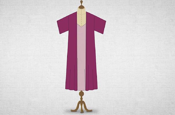 Maestros de la costura - Camisón y bata patrones paso a paso