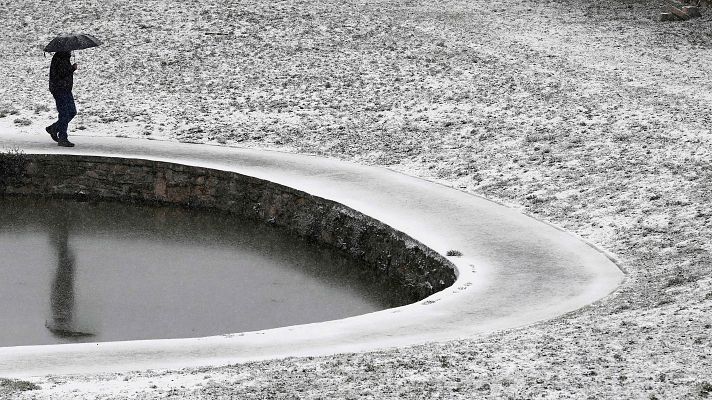 El tiempo - Precipitaciones y nevadas importantes en la mitad norte de la Península