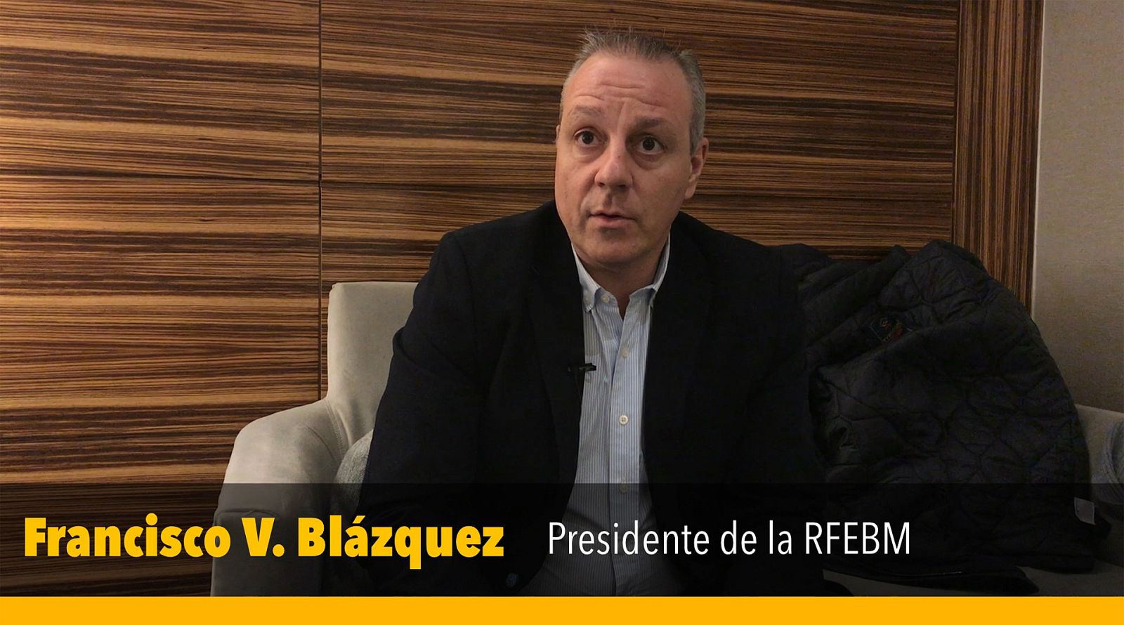 El presidente de la RFEBM, Francisco V. Blázquez, expone que están sujetos a unos plazos que les imponen los organismos europeos o mundiales y el país o los países organizadores a la hora de asignar las entradas para los campeonatos.