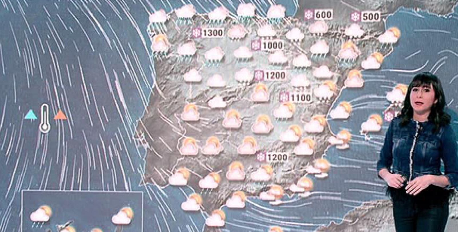 El temporal provoca alertas por diferentes factores en 39 provincias