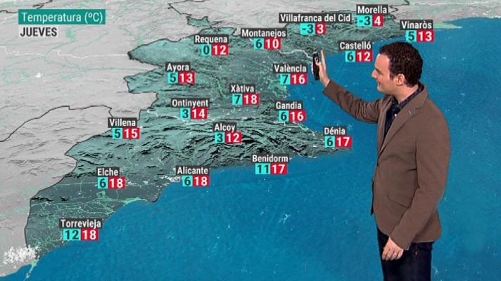 L'informatiu - Comunitat Valenciana - El tiempo en la Comunidad Valenciana - 23/01/19