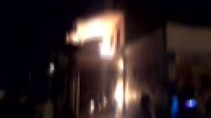 Telediario 1 - Al menos cuatro muertos durante las manifestaciones contra el gobierno venezolano