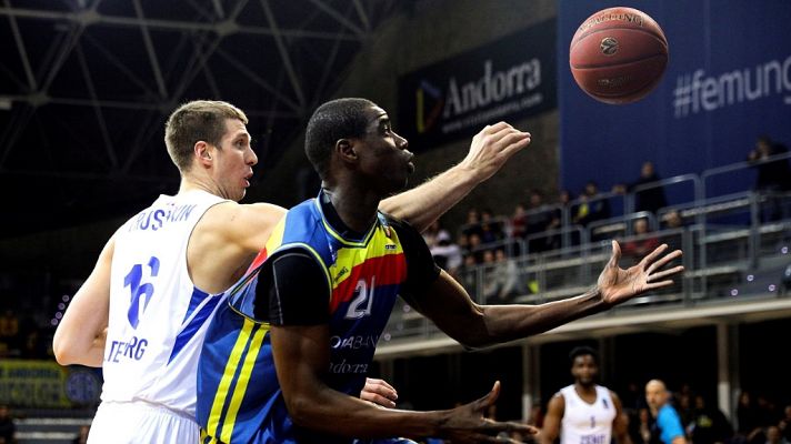 Baloncesto en RTVE - Baloncesto - Eurocup Top 16. 4º partido: Morabanc Andorra - Zenit St. Petersburgo
