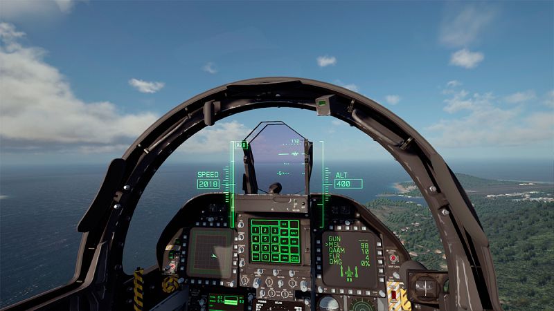 Así es el espectacular Modo RV de Ace Combat 7