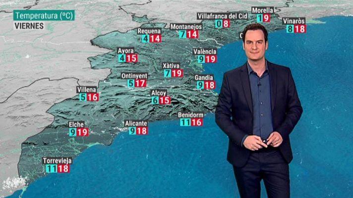 L'informatiu - Comunitat Valenciana - El tiempo en la Comunidad Valenciana - 24/01/19