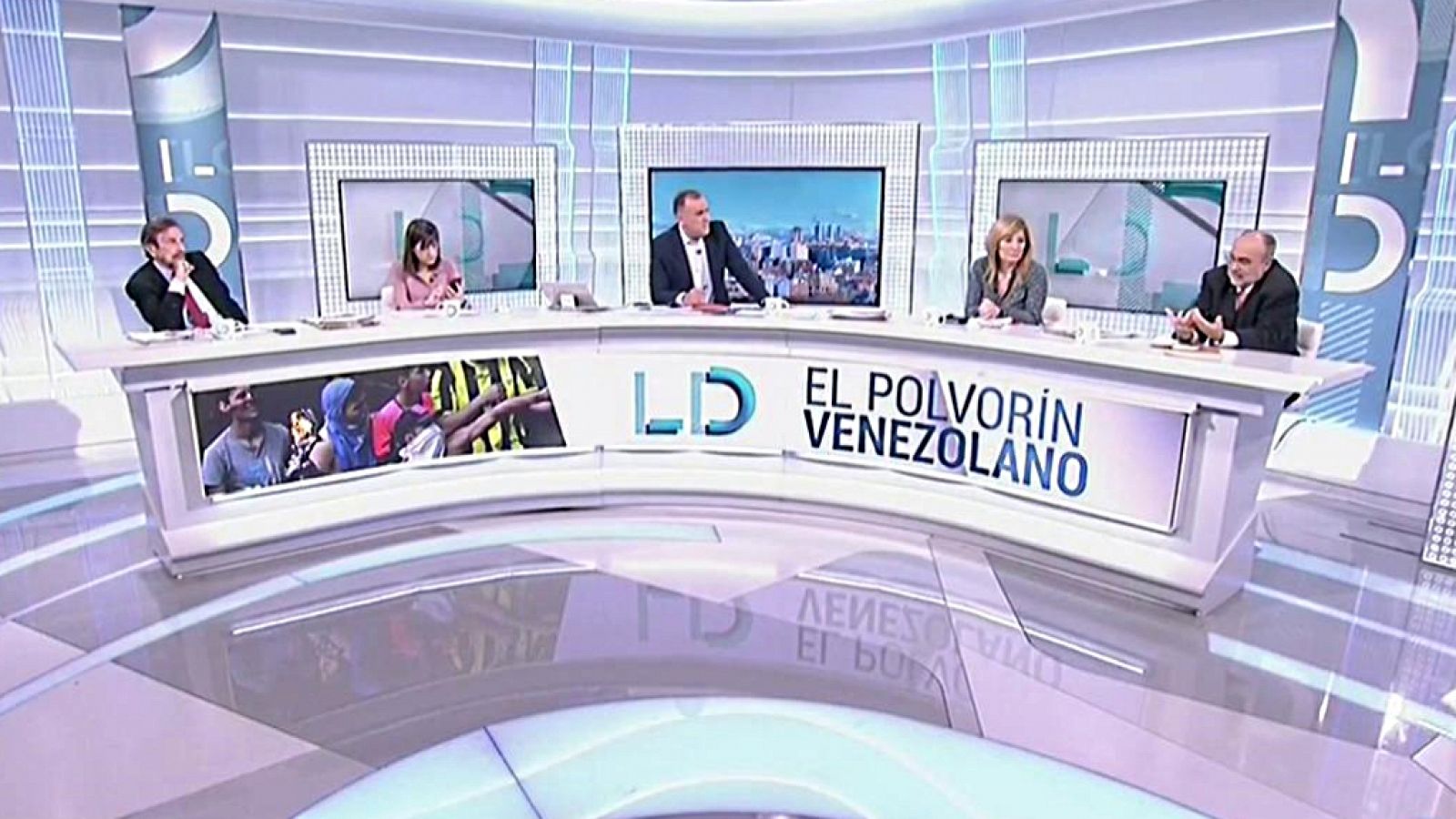 Los desayunos de TVE - Leopoldo López, padre del líder opositor venezolano