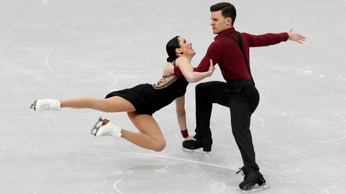 Patinaje sobre hielo - Patinaje Artístico - Campeonato de Europa 2019. Programa Corto Danza (3)