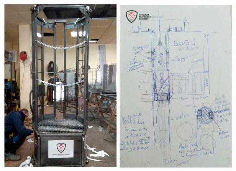 Julen | El bombero que diseñó la jaula para el túnel: "Estamos rotos"